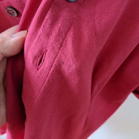 Roland Mouret Pink Off Shoulder Top - Picture 3 of 6